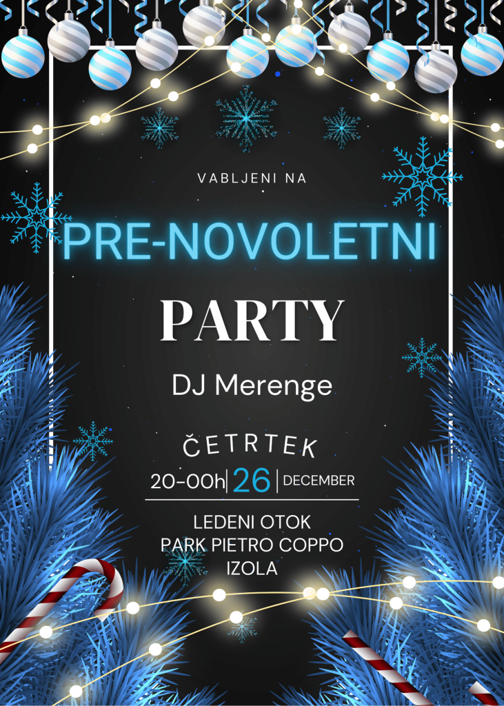 PRE-NOVOLETNI PARTY S DJ MERENGE