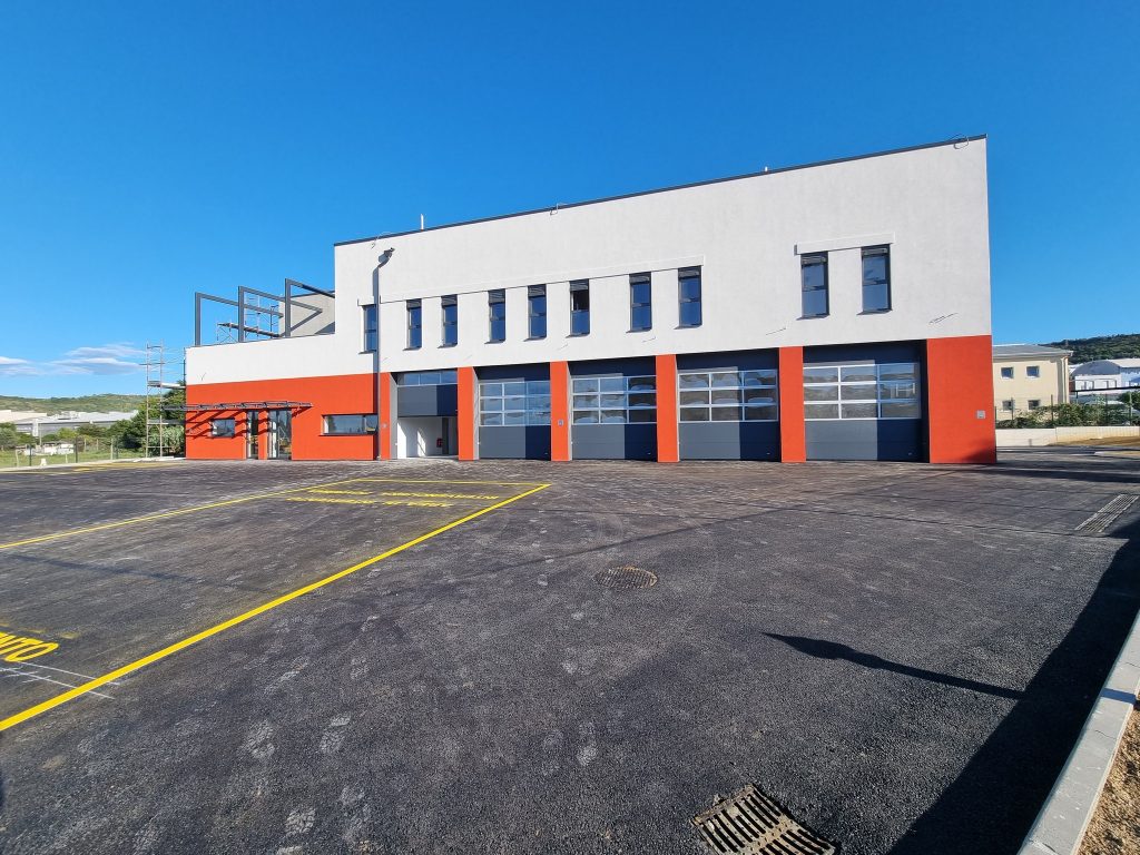 Prireditev ob izgradnji objekta novega gasilskega doma v Izoli