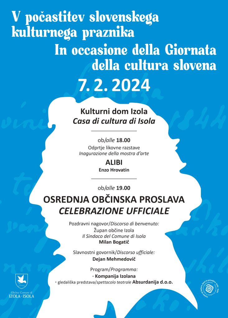 V POČASTITEV SLOVENSKEGA KULTURNEGA PRAZNIKA
