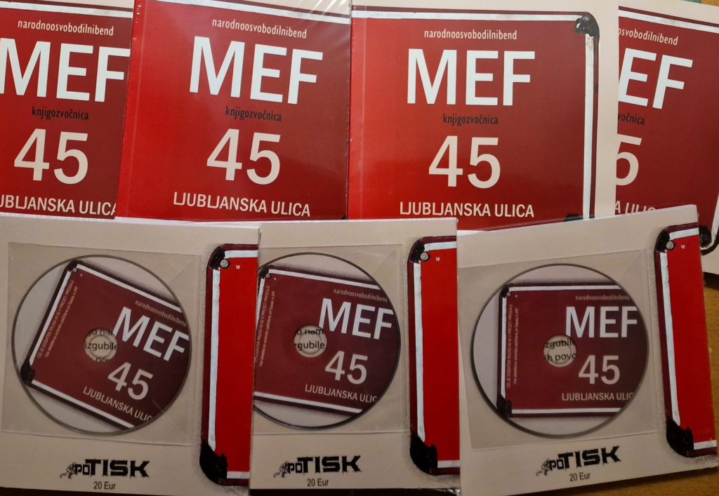 MEF in NOB – koncert ob izidu novega albuma