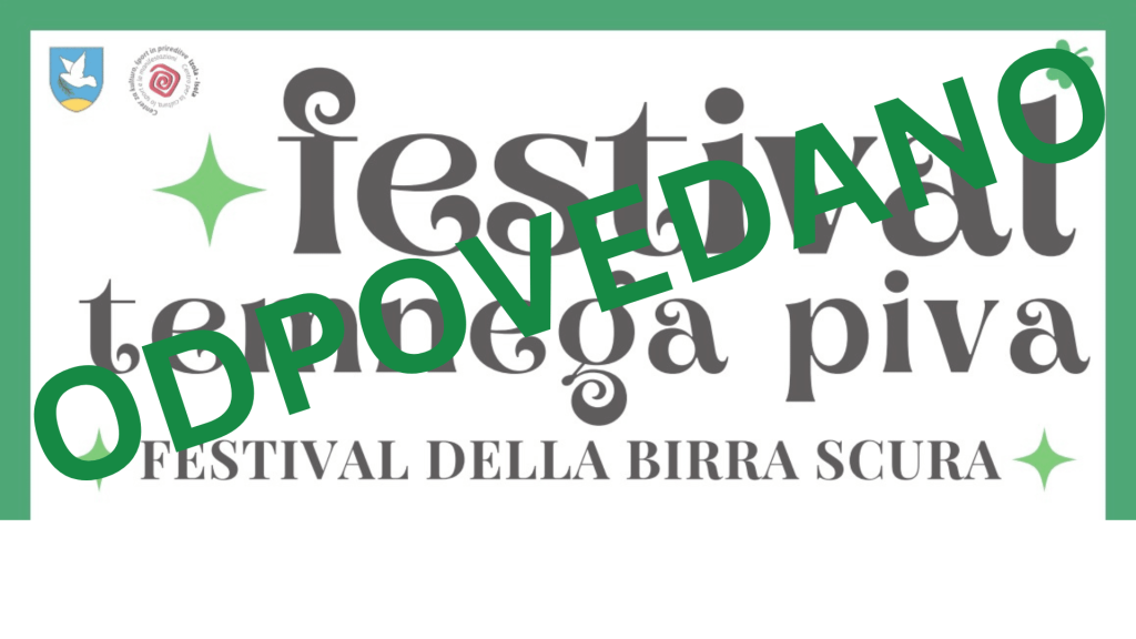 Festival temnega piva je ODPOVEDAN!
