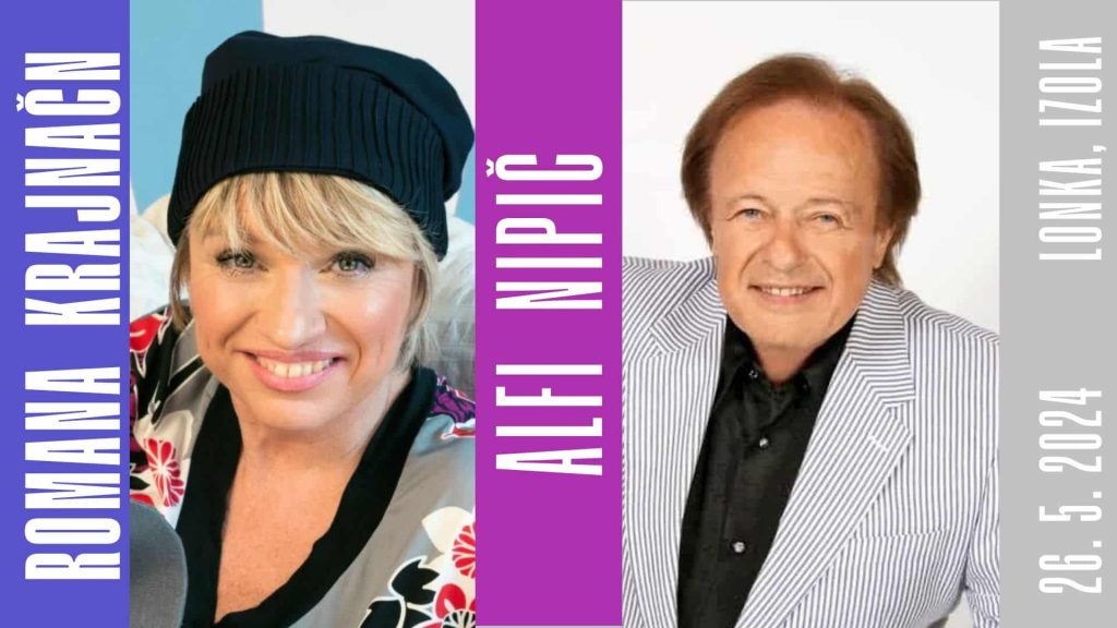 ROMANA KRAJNČAN IN ALFI NIPIČ V IZOLI