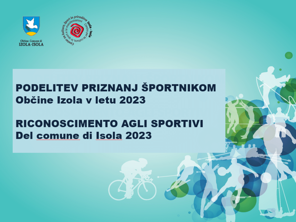 Podelitev priznanj športnikom občine Izola v letu 2023