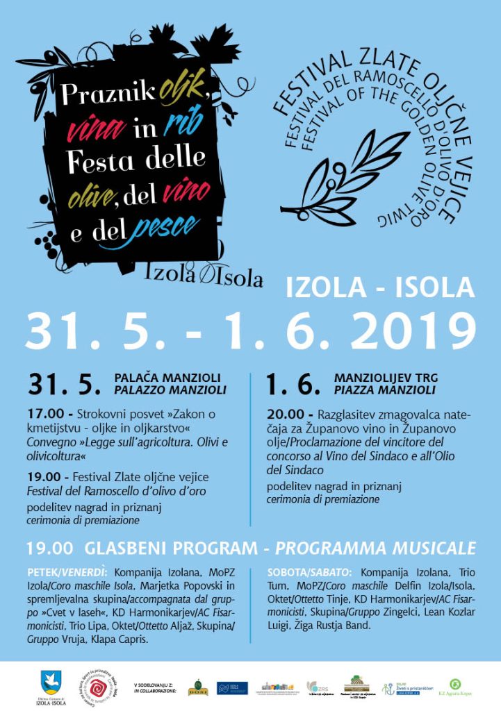 Praznik oljk, vina in rib ter Festival zlate oljčne vejice