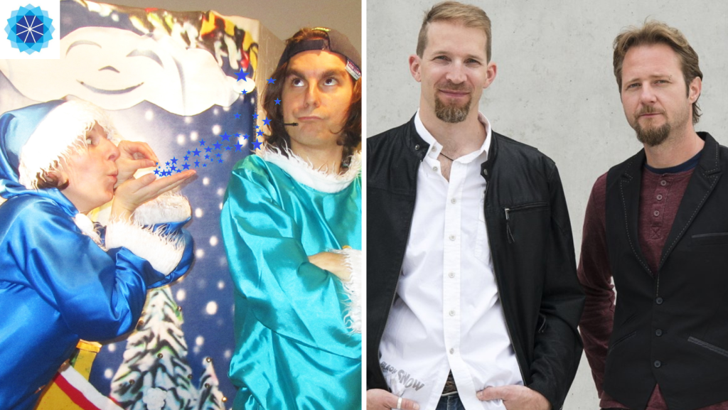 LEDENI OTOK: Pravljica o Božičkovi deželi +  koncert Duo Vagabumnda