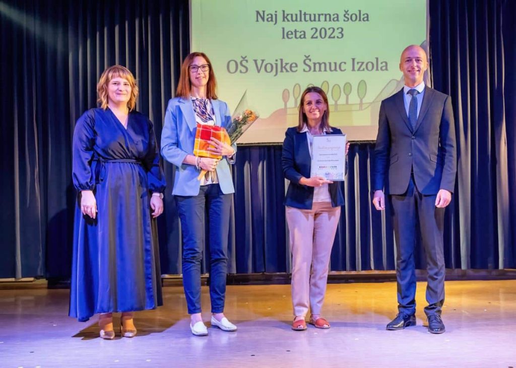 NAJ KULTURNA ŠOLA 2023 – OŠ VOJKE ŠMUC IZOLA
