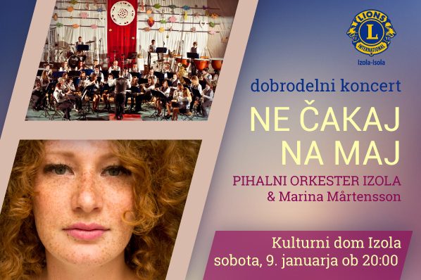PIHALNI ORKESTER IZOLA & Marina Mårtensson: Ne čakaj na maj