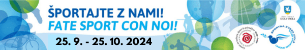 ŠPORTAJTE Z NAMI 2024 – DNEVI ODPRTIH VRAT IZOLSKEGA ŠPORTA