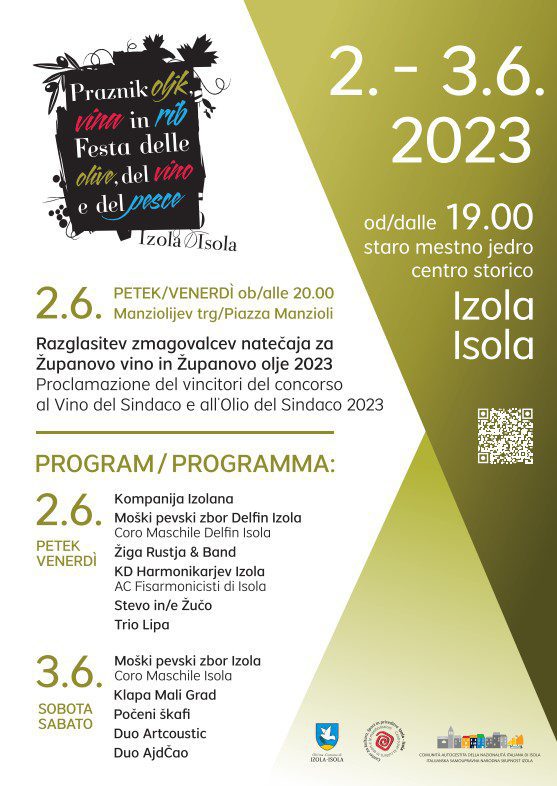 PONUDNIKI NA 19. PRAZNIKU OLJK, VINA IN RIB 2023