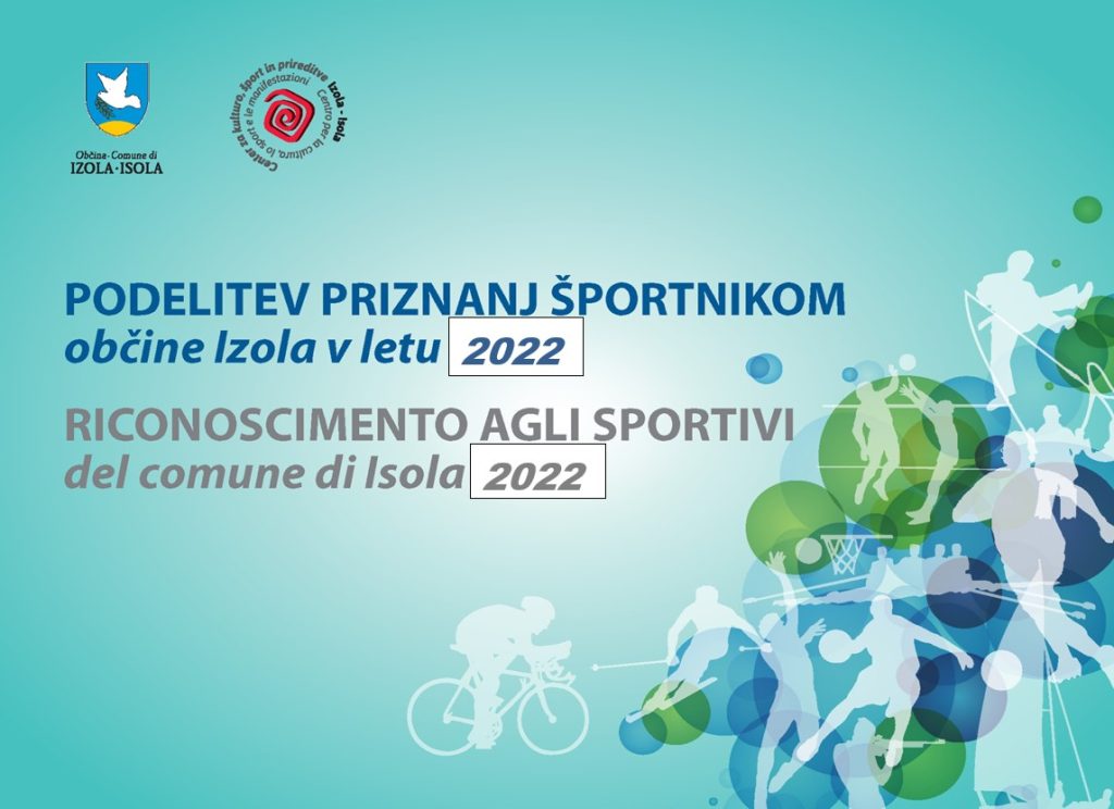 PODELITEV PRIZNANJ ŠPORTNIKOM OBČINE IZOLA V LETU 2022