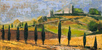 Otvoritev razstave Žive Agrež: “Svetloba in barve Toskane”