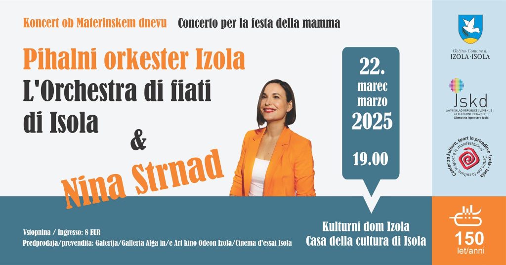 Koncert ob materinskem dnevu z gostjo Nino Strnad