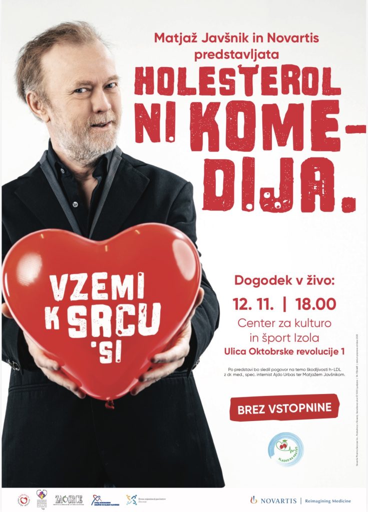 HOLESTEROL NI KOMEDIJA // Matjaž Jevšnik