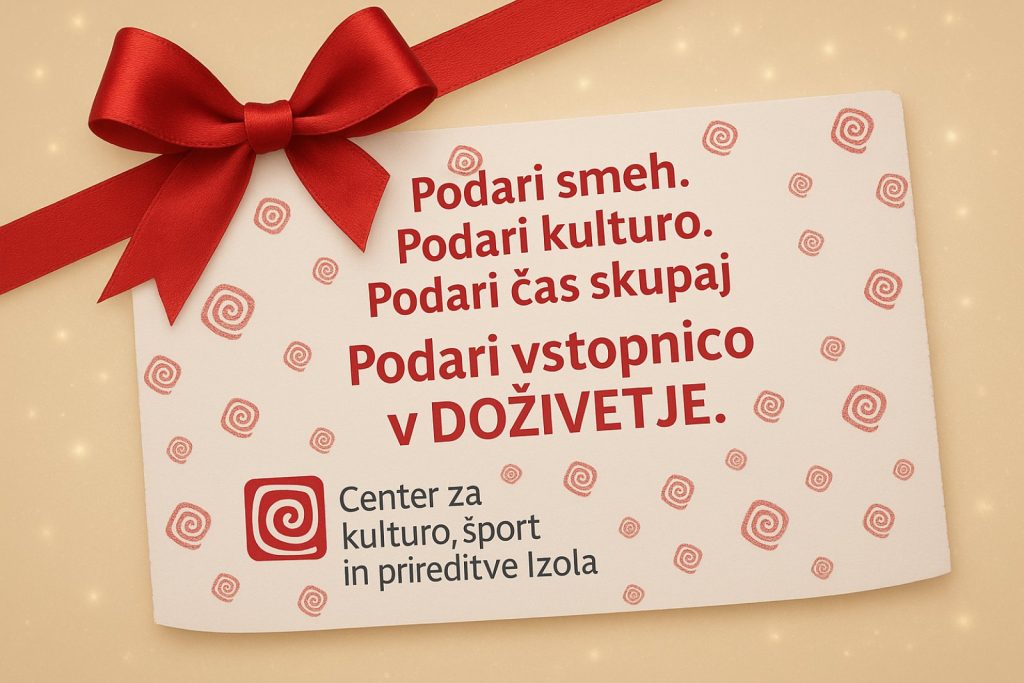 Podarite svojim najbližjim vstopnice za dogodke!