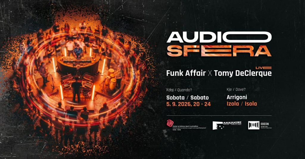 ARRIGONI NIGHTS / 𝗔𝘂𝗱𝗶𝗼𝘀𝗳𝗲𝗿𝗮 — večer, kjer elektronska glasba nastaja »tukaj in zdaj«.